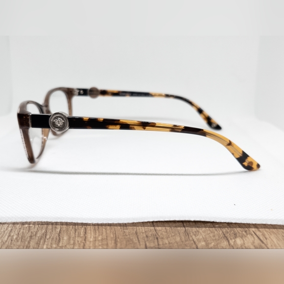 Authentic VERSACE MOD 3164 Medusa Frame RX Eyeglasses Frames w/Case & Lens Cloth - Picture 4 of 9